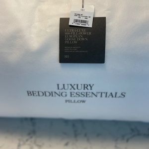 Brand New Restoration Hardware, European goose down pillow